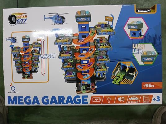 Urban City Mega Garage Con Luci E Suoni