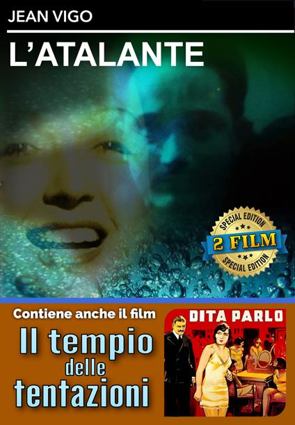 L' Atalante - Il tempio delle tentazioni (DVD) di Julien Duvivier,Jean Vigo - DVD