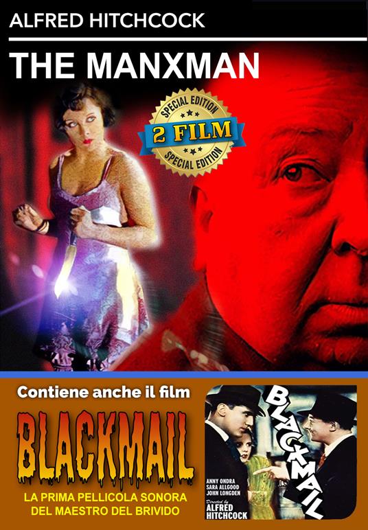 The Manxman - Blackmail (DVD) di Alfred Hitchcock - DVD