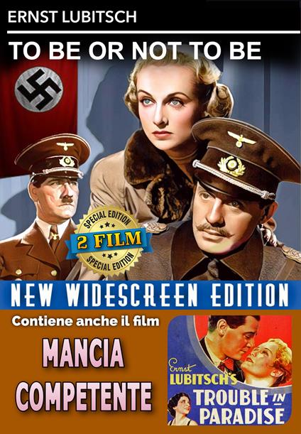 To Be or Not to Be - Mancia competente (DVD) di Ernst Lubitsch - DVD