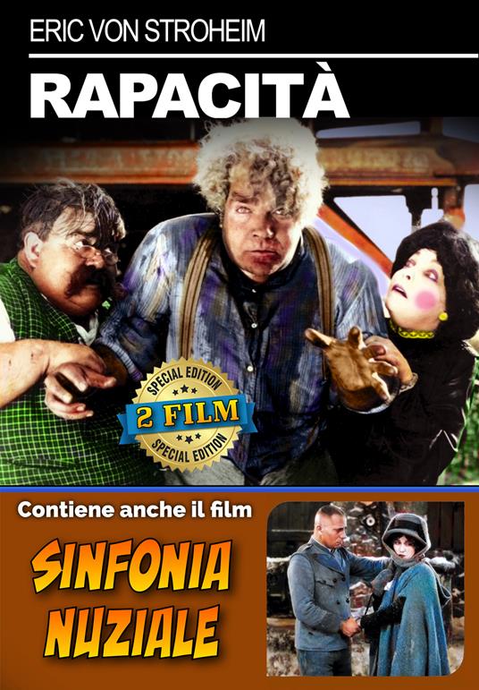 Rapacità - Sinfonia nuziale (DVD) di Erich Von Stroheim - DVD