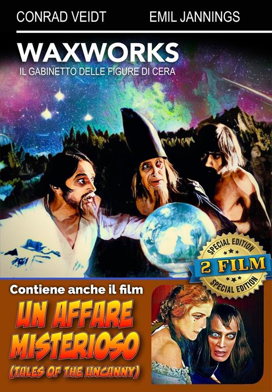 Un Waxworks / Affare Misterioso (DVD) di Leo Birinsky,Paul Leni,Richard Oswald - DVD
