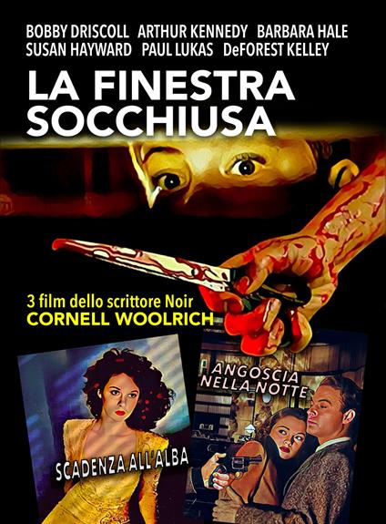 La Finestra Socchiusa / Scadenza All'Alba / Angoscia Nella Notte (DVD) - DVD