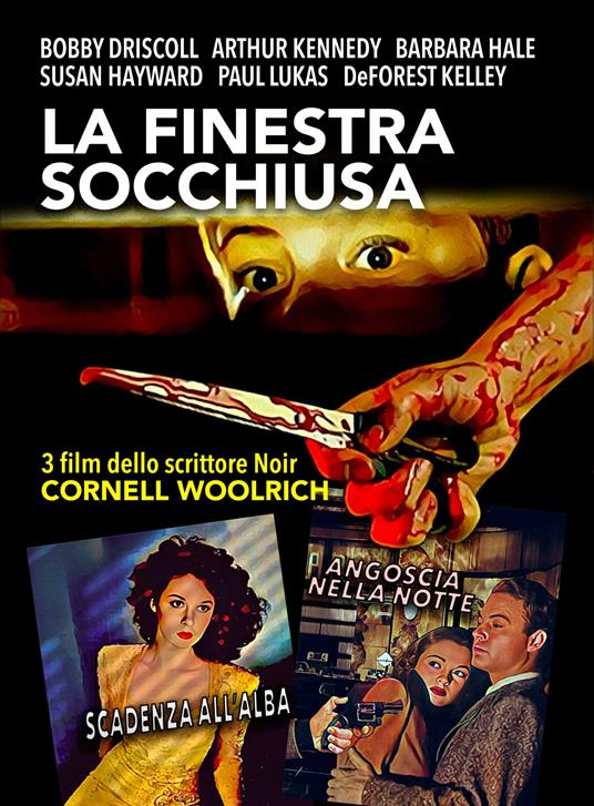 La Finestra Socchiusa / Scadenza All'Alba / Angoscia Nella Notte (DVD) - DVD