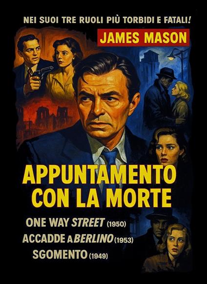 Appuntamento Con La Morte / Accadde A Berlino / Sgomento (DVD) di Max Ophuls,Carol Reed,Hugo Fregonese - DVD