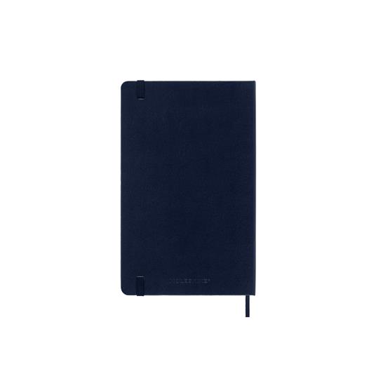 Agenda giornaliera 12 mesi, 2025 Moleskine, Large, Copertina rigida, Blu zaffiro - 13 x 21 cm - 6