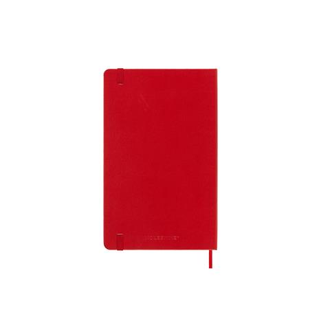 Agenda giornaliera 12 mesi, 2025 Moleskine, Large, Copertina rigida, Rosso scarlatto - 13 x 21 cm - 6