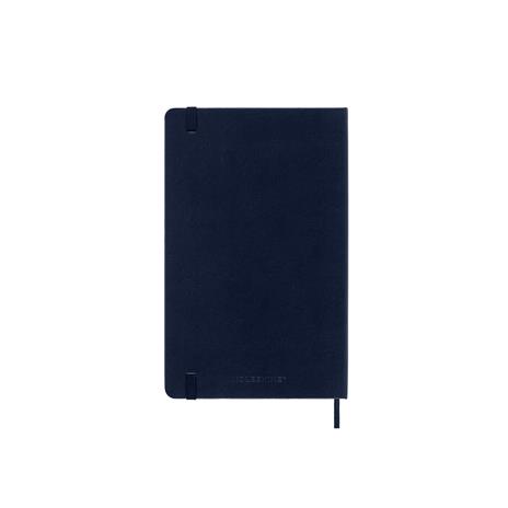 Agenda settimanale con spazio per note 12 mesi, 2025 Moleskine, Large, Copertina rigida, Blu zaffiro - 13 x 21 cm - 6