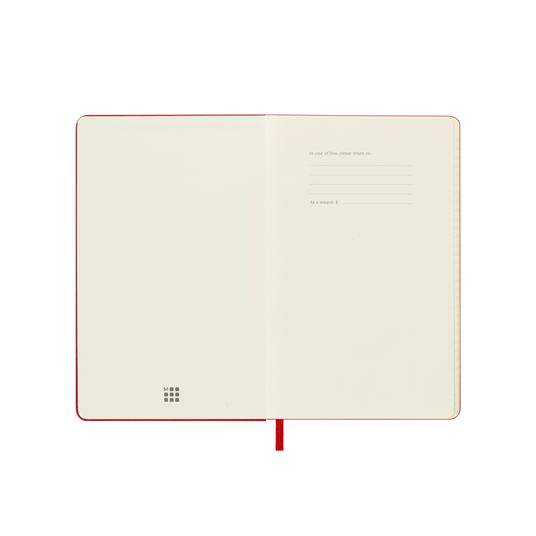 Agenda settimanale con spazio per note 12 mesi, 2025 Moleskine, Pocket, Copertina rigida, Rosso scarlatto - 9 x 14 cm - 2