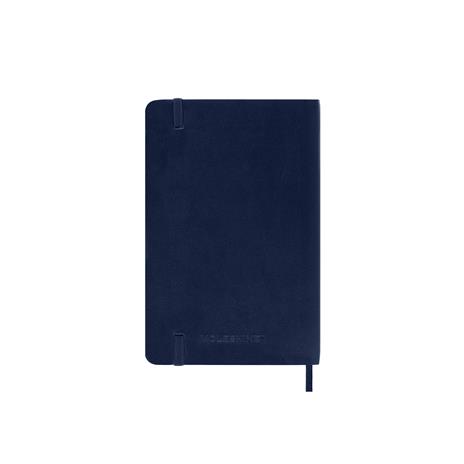 Agenda settimanale con spazio per note 12 mesi, 2025 Moleskine, Pocket, Copertina morbida, Blu zaffiro - 9 x 14 cm - 6
