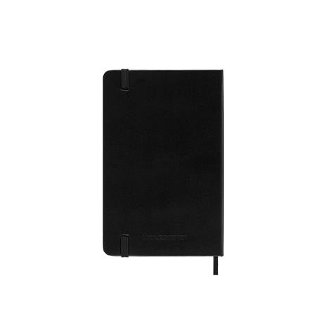 Agenda settimanale verticale 12 mesi, 2025 Moleskine, Pocket, Copertina rigida, Nero - 9 x 14 cm - 6