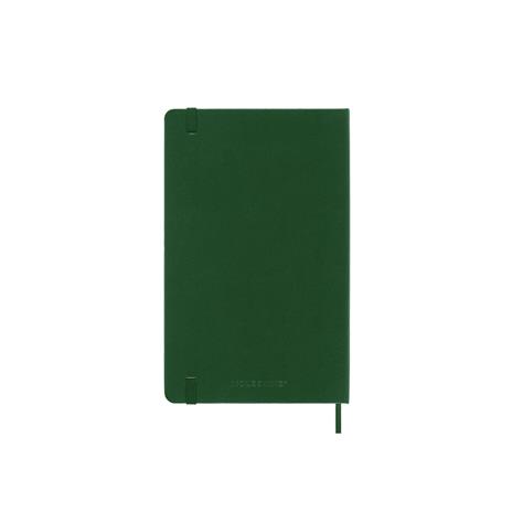 Agenda settimanale con spazio per note 12 mesi, 2025 Moleskine, Large, Copertina rigida, Verde mirto - 13 x 21 cm - 6