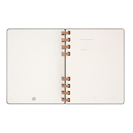 Agenda 12 mesi, 2025 Moleskine, Spirale, XL, Nero, Copertina Rigida - 20,4 x 25,2 cm - 2