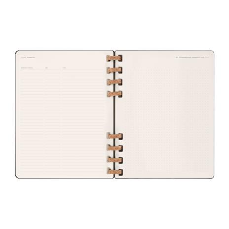 Agenda 12 mesi, 2025 Moleskine, Spirale, XL, Nero, Copertina Rigida - 20,4 x 25,2 cm - 6