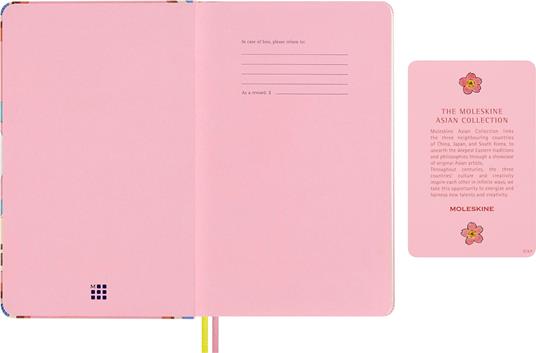 Agenda Moleskine Sakura Planners, 18 mesi, Limited Edition, Sakura Maruko, settimanale, No Box, Large - 13x21 cm - 2