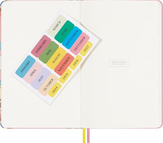 Agenda Moleskine Sakura Planners, 12 Mesi, Limited Edition, Sakura, settimanale, senza data, No Box, Large - 13x21 cm - 3
