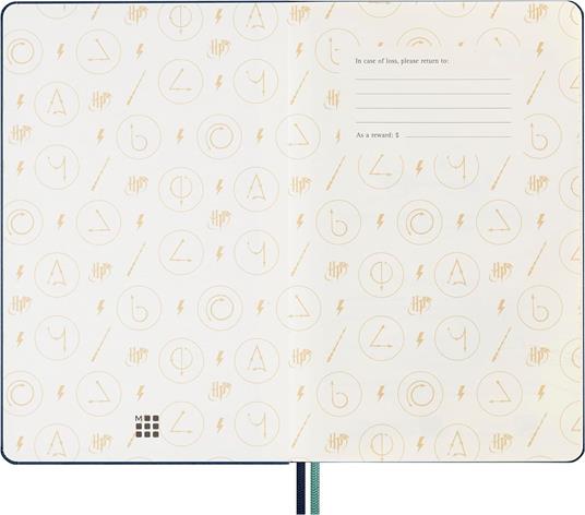 Taccuino Moleskine large a righe, Copertina rigida, Expecto Patronum - 5