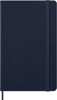 Agenda giornaliera Moleskine 2026, 12 mesi, Large, Copertina rigida, Blu zaffiro - Large 13x21