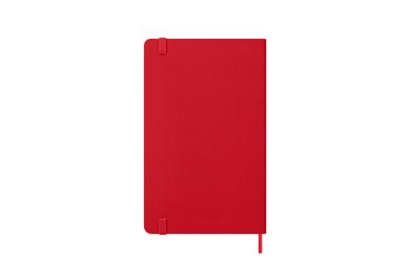Agenda giornaliera Moleskine 2026, 12 mesi, Large, Copertina rigida, Rosso scarlatto - Large 13x21 - 6