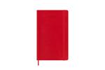 Agenda giornaliera Moleskine 2025-26, 12 mesi, Large, Copertina morbida, Rosso scarlatto - Large 13x21