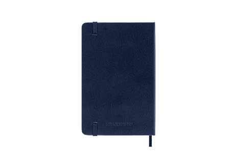 Agenda giornaliera Moleskine 2026, 12 mesi, Pocket, Copertina rigida, Blu zaffiro - Pocket 9x14 - 6