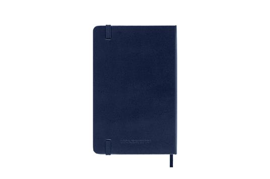 Agenda giornaliera Moleskine 2026, 12 mesi, Pocket, Copertina rigida, Blu zaffiro - Pocket 9x14 - 6