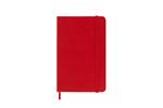 Agenda giornaliera Moleskine 2025-26, 12 mesi, Pocket, Copertina rigida, Rosso scarlatto - Pocket 9x14