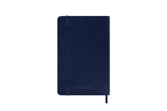 Agenda settimanale Moleskine 2026, con spazio per note 12 mesi, Pocket, Copertina morbida, Blu zaffiro - Pocket 9x14  - 6