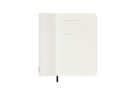 Agenda giornaliera Moleskine 2025-26, 12 mesi, Pocket, Copertina morbida, Nero - Pocket 9x14 - 2