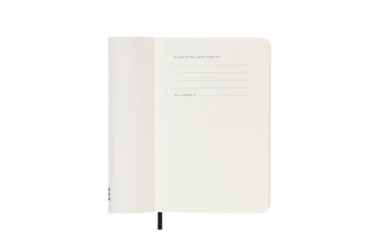 Agenda giornaliera Moleskine 2025-26, 12 mesi, Pocket, Copertina morbida, Nero - Pocket 9x14 - 2