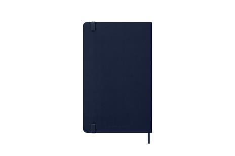 Agenda settimanale Moleskine 2026, con spazio per note 12 mesi, Large, Copertina rigida, Blu zaffiro - Large 13x21 - 6
