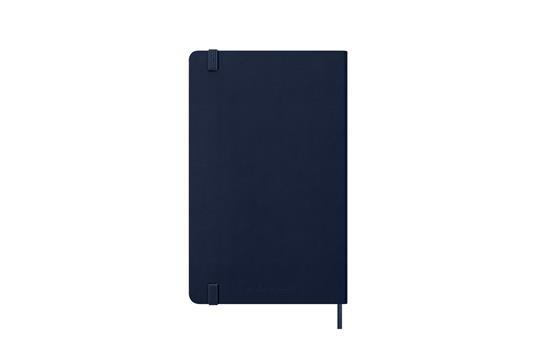 Agenda settimanale Moleskine 2026, con spazio per note 12 mesi, Large, Copertina rigida, Blu zaffiro - Large 13x21 - 6