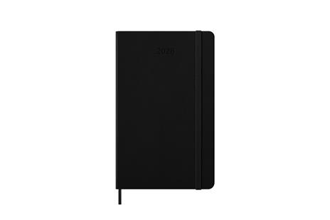 Agenda settimanale Moleskine 2025-26, con spazio per note 12 mesi, Large, Copertina rigida, Nero - Large 13x21