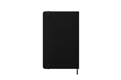 Agenda settimanale Moleskine 2025-26, con spazio per note 12 mesi, Large, Copertina rigida, Nero - Large 13x21 - 6