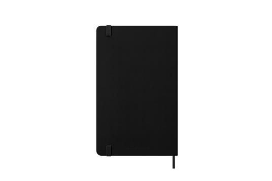 Agenda settimanale Moleskine 2025-26, con spazio per note 12 mesi, Large, Copertina rigida, Nero - Large 13x21 - 6
