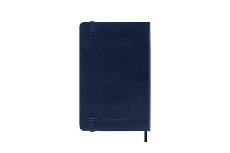 Agenda settimanale Moleskine 2025-26, con spazio per note 12 mesi, Pocket, Copertina rigida, Blu zaffiro - Pocket 9x14 - 6