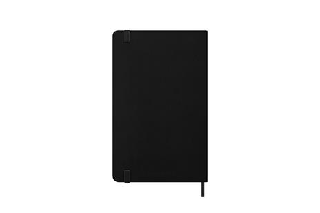 Agenda settimanale Moleskine 2026, orizzontale 12 mesi, Large, Copertina rigida, Nero - Large 13x21 - 6