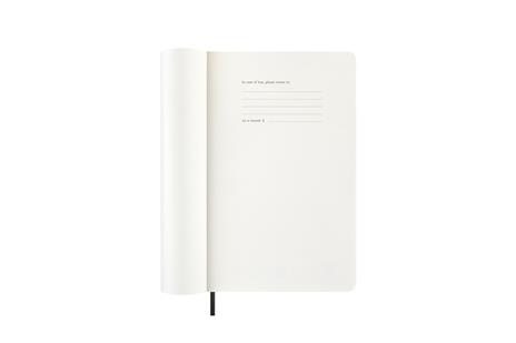 Agenda mensile Moleskine 2025-26, 12 mesi, Large, Copertina morbida, Nero - Large 13x21 - 2