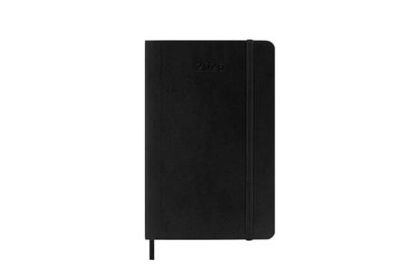 Agenda mensile Moleskine 2026, 12 mesi, Pocket, Copertina morbida, Nero - Pocket 9x14
