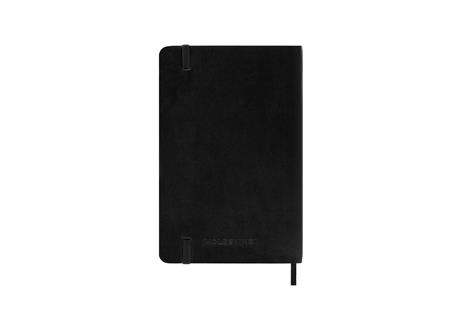Agenda mensile Moleskine 2026, 12 mesi, Pocket, Copertina morbida, Nero - Pocket 9x14 - 6