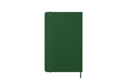 Agenda settimanale Moleskine 2025-26, con spazio per note 12 mesi, Large, Copertina rigida, Verde mirto - Large 13x21 - 6