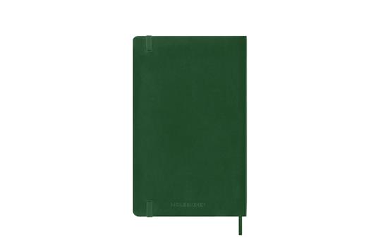 Agenda settimanale Moleskine 2026, con spazio per note 12 mesi, Large, Copertina morbida, Verde mirto - Large 13x21  - 6