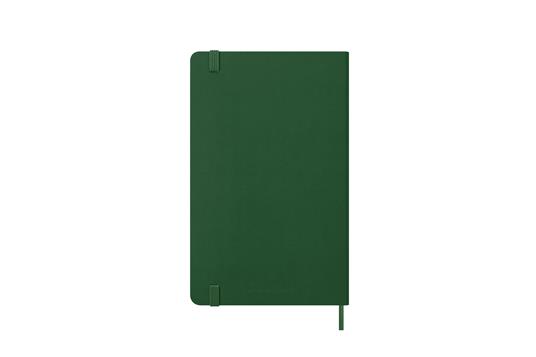 Agenda giornaliera Moleskine 2025-26, 12 mesi, Large, Copertina rigida, Verde mirto - Large 13x21 - 6