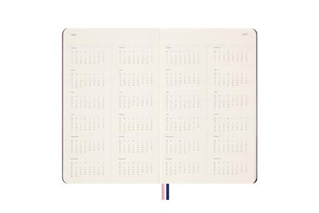 LE 18M Moleskine 2025-26, SAKURA WKLY NTB LG NO BOX - Large 13x21 - 6