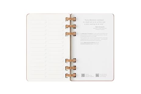 Agenda con rilegatura a spirale 2026 Moleskine. Color nocciola - Large 13x21  - 15