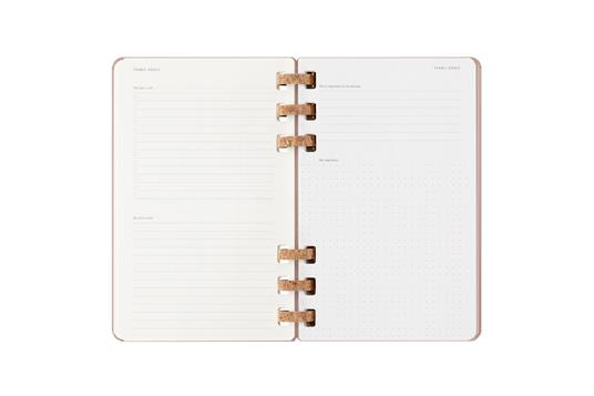 Agenda con rilegatura a spirale 2026 Moleskine. Color nocciola - Large 13x21  - 8