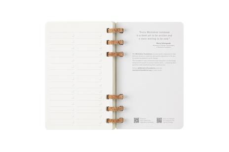 Agenda con rilegatura a spirale 2025-26 Moleskine. Nero - Large 15x21 - 15