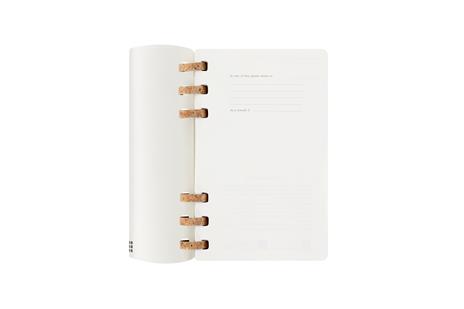 Agenda con rilegatura a spirale 2025-26 Moleskine. Nero - Large 15x21 - 3