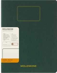 Cartoleria Moleskine Student cahier - taccuino XXL ruled myrtle green, verde Moleskine