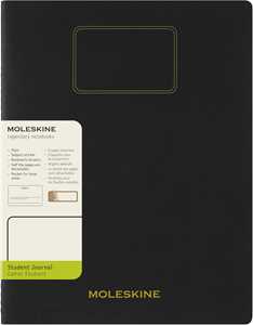 Cartoleria Moleskine Student cahier - taccuino XXL plain blk, nero Moleskine